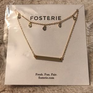 Fosterie Layered Gem Necklace